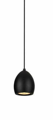 Check Max Light Comet Round P0433 Black LED Pendant Light 5 W 3000 K 7 cm