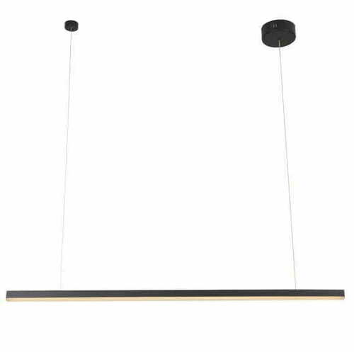Check Pendant Light Max Light Trio P0310D Black LED Dimmable 100 cm