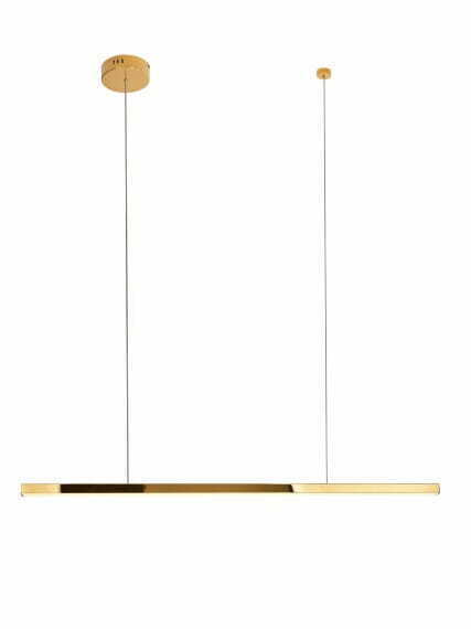 Check Pendant Light Max Light Trio P0425D Gold LED 100 cm Dimmable Pendant Light Max Light Trio P0425D Gold LED 100 cm Dimmable