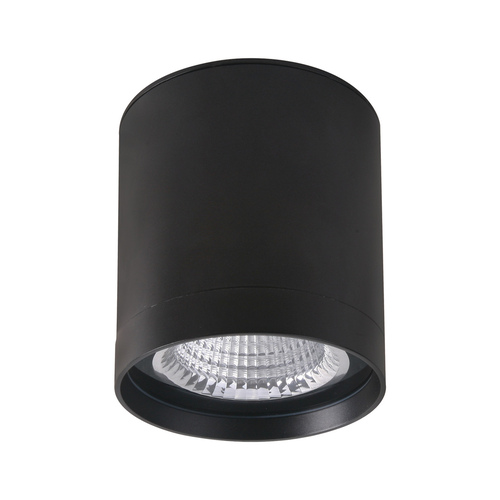 Check Italux Vetra Black Surface LED Lamp IP65 3000K 11 cm OWG-705R/BF-WW