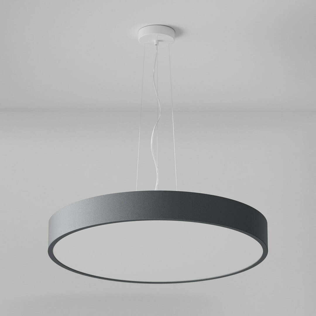 ABA 500 hanging LED PHILIPS LV 29W / 3300lm / 3000K / 1-10V, 230V, graphite gray (mat structure) RAL 7024