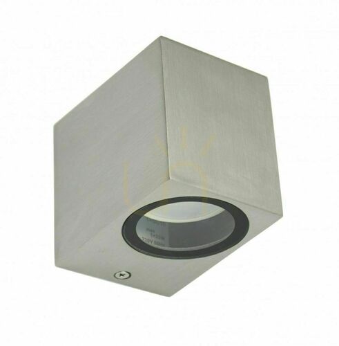 Check Outdoor Wall Lamp SU-MA MINI 5001 BR Brushed Aluminum LED