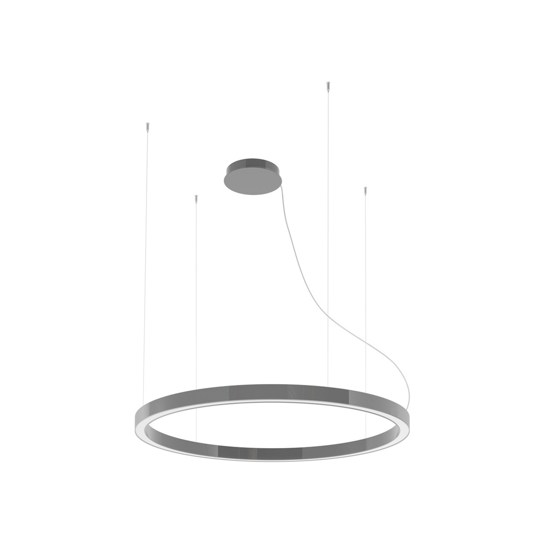ALFREDO 1200 / U hanging LED PHILIPS LV 84.8W / 12438lm / 3000K / TD / CAS, 230V, graphite gray (gloss) RAL 7024