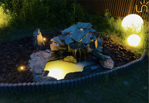 LUNA BALLS Garden Ball Set 20/30/40 cm – LED E27, UV-Resistant small 8