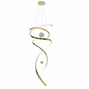 Pendant Light Max Light Ritz P0427D Gold LED 60 cm 0 Pendant Light Max Light Ritz P0427D Gold LED 60 cm small 0