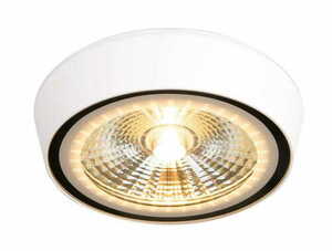 Max Light Charon C0207 White LED Ceiling Light, IP65, 12 W, 12.8 cm small 0