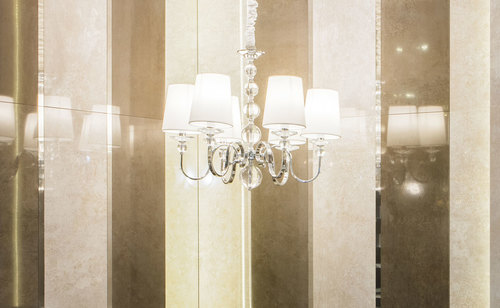 Check Max Light Charlotte P0109 Pendant Light Chrome 6xE14 Ø 70 cm
