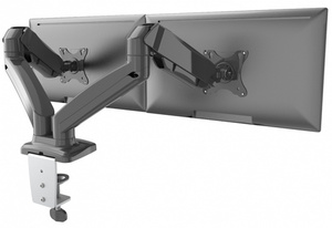 Desk holder for two monitors - gas spring - 13-32" 7 Desk holder for two monitors - gas spring - 13-32" small 7