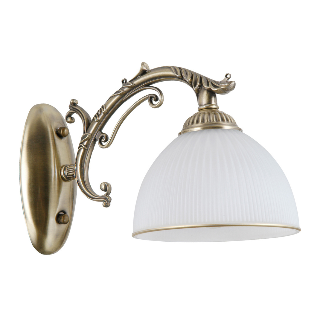Wall Lamp Italux Feneza Brown White E27 LED Sconce WL-5122-1