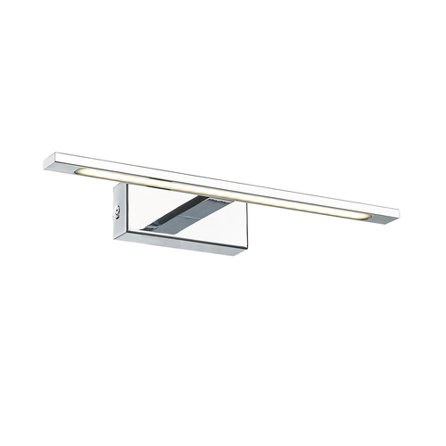 Check Italux Lamiena LED Wall Light Chrome White 12W IP44 WL-21420M-CH