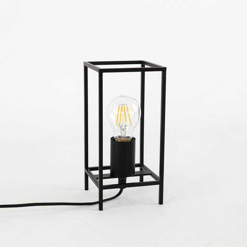 Check Desk Lamp Italux Melando Black Steel E27 TB-3343-1S-BK