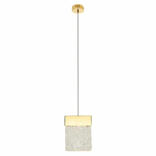 Check Pendant Light Max Light Vetro P0428D Gold LED 3000K 13 cm