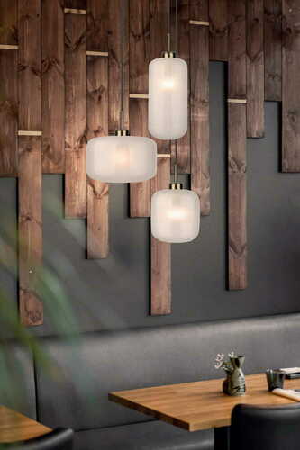 Check Pendant Light Max Light Smooth P0451 Gold 3-Light E27