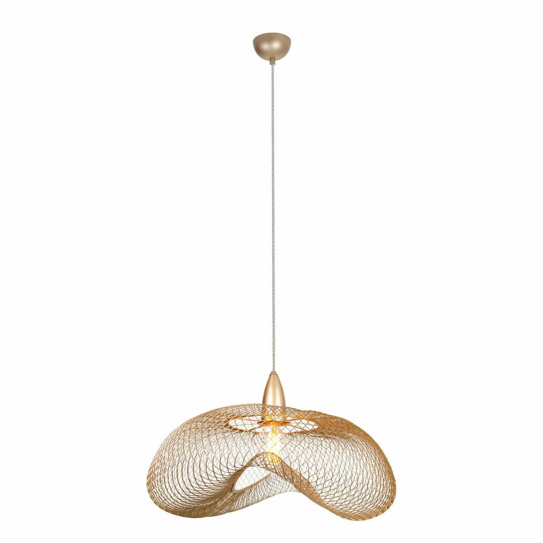 Check Pendant Light Max Light Breezy Gold 1xE27 P0445 Pendant Light Max Light Breezy Gold 1xE27 P0445