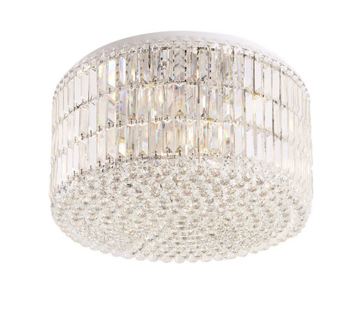Check Ceiling Light Max Light Puccini C0129 Chrome Crystal 80 cm 32xE14