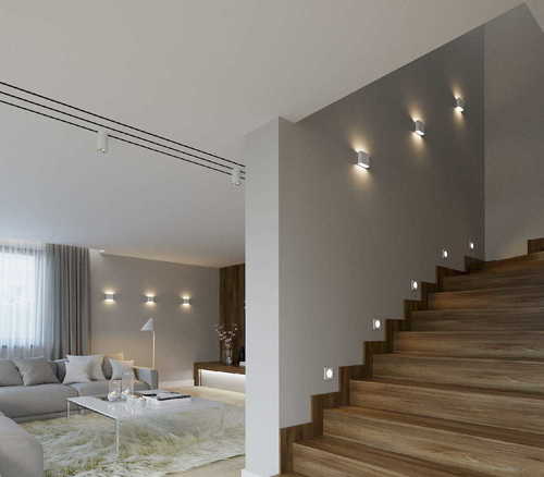 Check Wall Light Max Light ZONE W0200 White LED 6W IP44