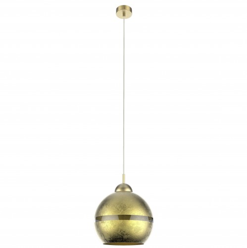Check Keter Lighting LUX GOLD 116 pendant light, gold glass, 25 cm, 1×E27