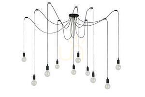 Lucide FIX Black 10-Light Pendant Lamp 08408/10/30 small 1