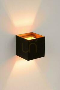 Lucide XIO black gold LED wall lamp 09217/04/30 small 3