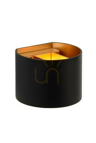 Check Lucide XIO Black Aluminium G9 3.5 W Wall Light 09218/04/30