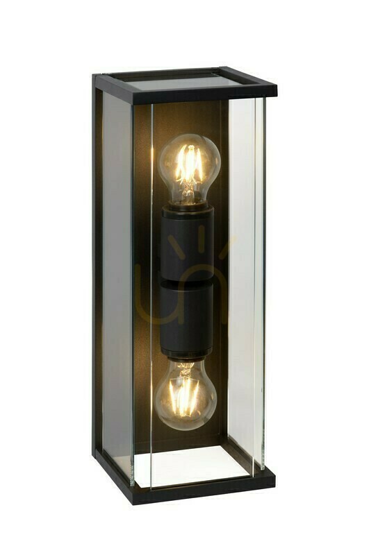 Lucide CLAIRE-LED Outdoor Wall Lamp Anthracite Glass IP54 27883/02/30