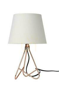 Table lamp Lucide Gitta copper with white shade E14 30 cm 47500/81/17 small 1