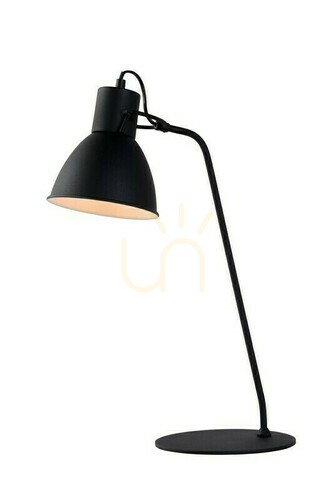 Check Lucide Shadi Black Metal Vintage Desk Lamp 03617/01/30