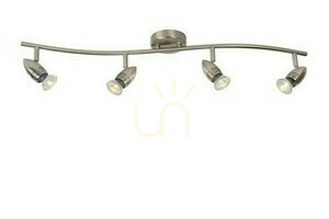 Lucide Caro-LED Silver 4-Light LED Ceiling Spotlight 13955/20/12 small 5