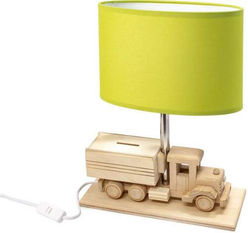 Check Lamp for a child. Truck - Piggy bank 4112425