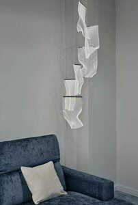 Pendant Light Max Light Silk P0371D LED Chrome 55 cm small 5