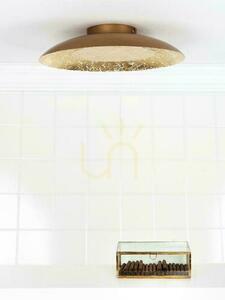 Lucide FOSKAL Plafond LED Gold 34,5 cm 12W 2700K 79177/12/01 small 2