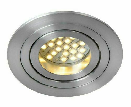 Check Lucide TUBE Ceiling Eyelet GU10 Silver 9 cm 22954/01/12