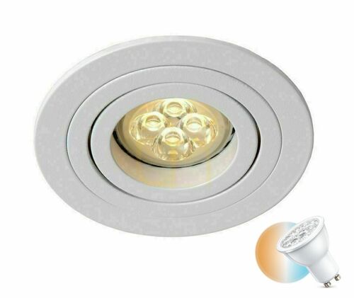 Check Lucide TUBE Ceiling Spot White GU10 9 cm 22954/01/31
