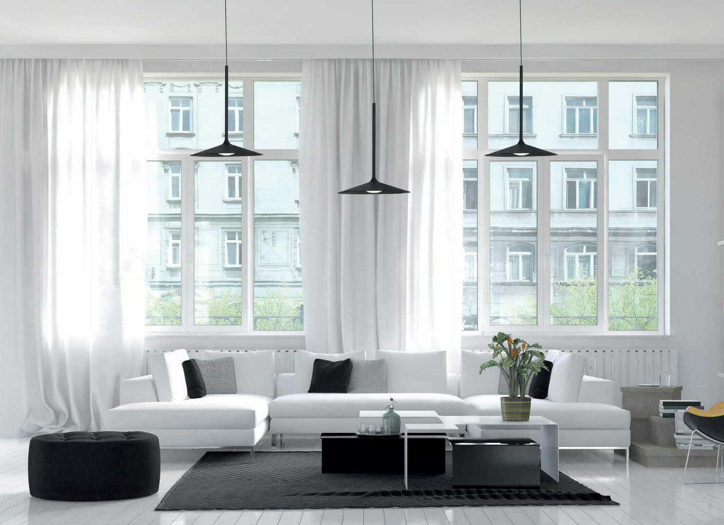 View Pendant Light Max Light Hana P0456 Black LED 6W 17.5 cm Pendant Light Max Light Hana P0456 Black LED 6W 17.5 cm