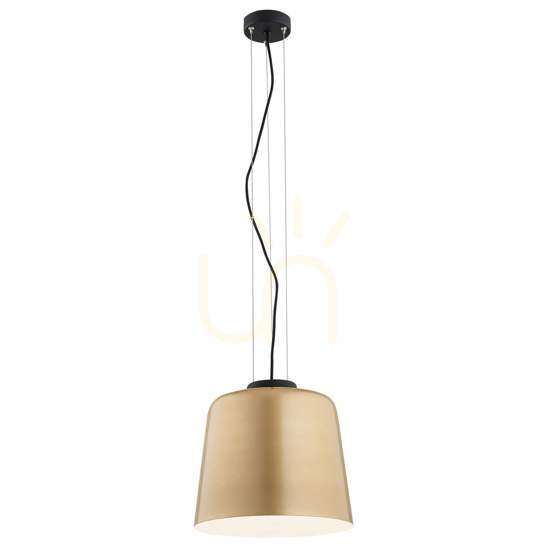 Pendant Light ARGON Berkley Gold White Black Glass E27 4690