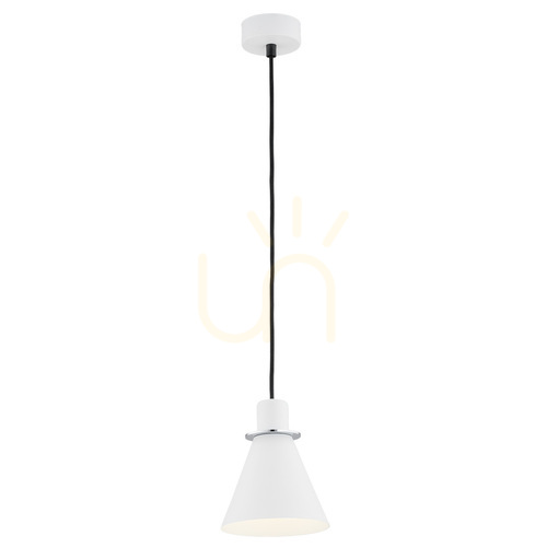 Check Pendant Light ARGON Beverly White Chrome E27 4681