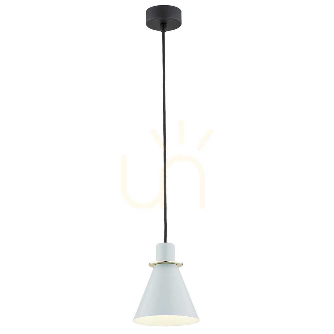 ARGON Beverly Pendant Light Blue Matte Brass E27 SKU 4682