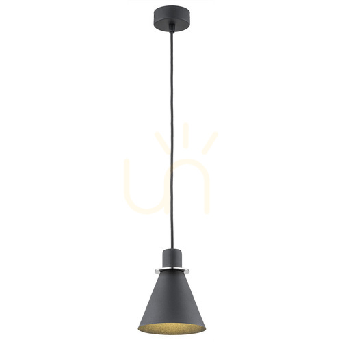 Check Pendant Light ARGON Beverly Black Chrome E27 4688