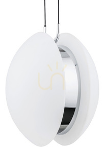 ARGON Buffalo Pendant Light Opal Matte Chrome E27 4678 small 2