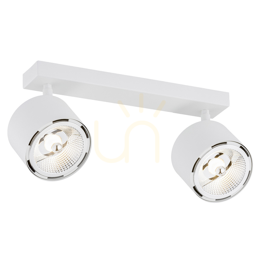 Plafon Argon Clevland 2xGU10 White Adjustable Steel 1031 BZ