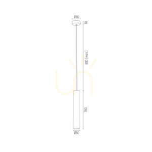 Argon GOMERA PLUS Brass Black Pendant Lamp GU10 SKU 4755 small 4