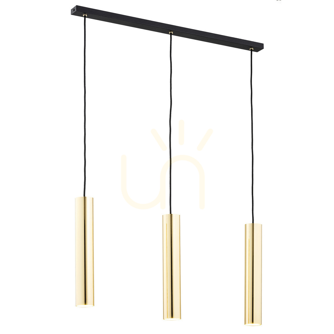 ARGON GOMERA PLUS Pendant Light Brass Black 3xGU10 SKU 6113