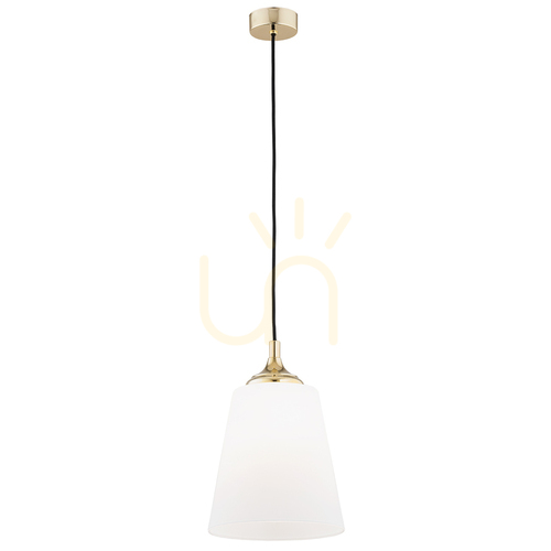 Check Argon JACKSON Pendant Light Opal Matte Brass E27 220 mm 4698