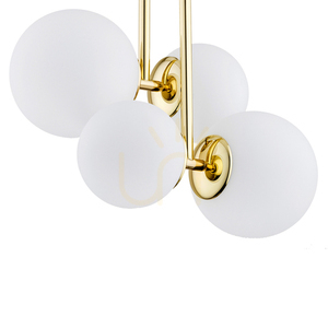 Pendant Light ARGON Moritz 4xE27 Opal Matte Brass 500mm 1743 small 2
