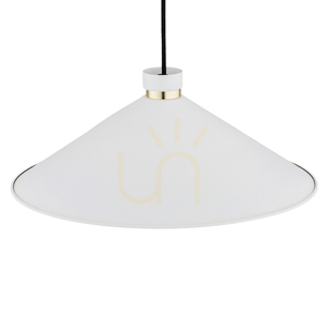 ARGON Nashville White Brass Pendant Light E27 400 mm 4693 small 2