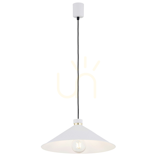 Check ARGON Nashville White Brass Pendant Light E27 400 mm 4693