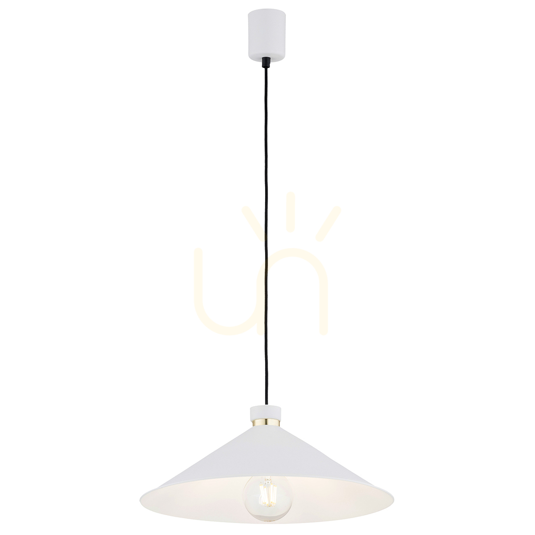 ARGON Nashville White Brass Pendant Light E27 400 mm 4693
