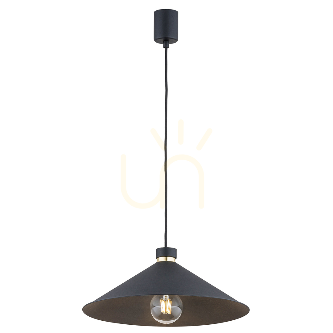 ARGON Nashville Pendant Light Black Brass E27 4695