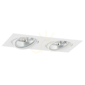 Argon OLIMP PLUS recessed ceiling spotlight 2x GU10 white 1046 BZ small 1