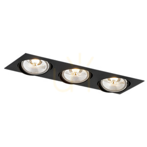 Argon OLIMP PLUS Black 3xGU10 Recessed Ceiling Spotlight 6116 BZ small 0